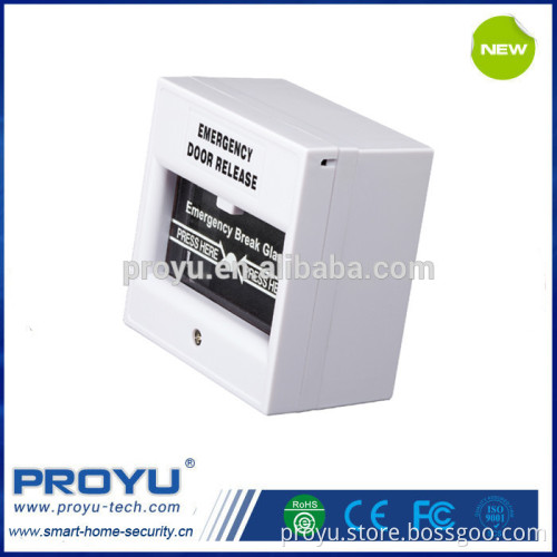 Plastic door glass broken button emergency door release button PY-DB10-3